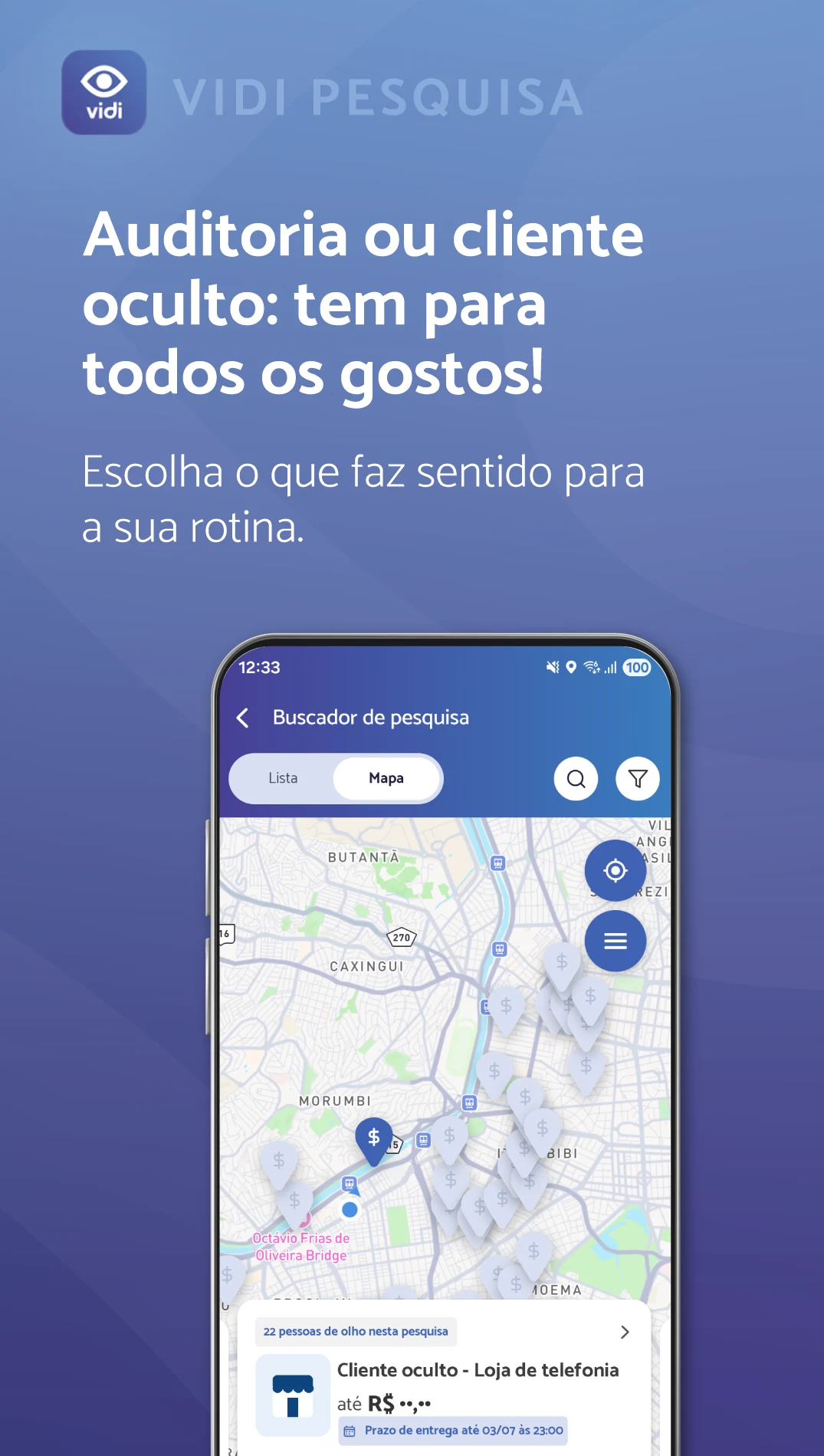 VIDI Pesquisa screenshot